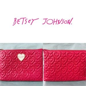 Betsey Johnson Travel/Cosmetic Bag